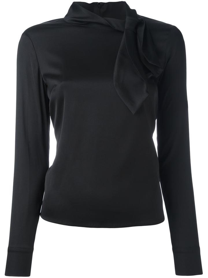 L'autre Chose Tie Neck Detail Blouse
