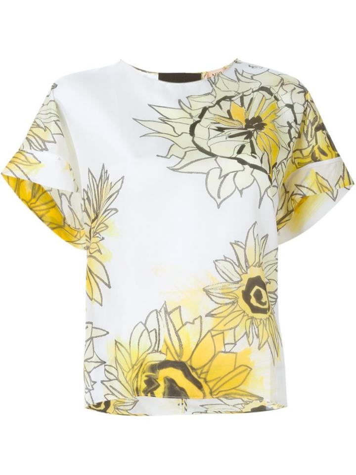 No21 Sunflower Print Blouse