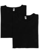 Moschino Rear Logo Print T-shirt - Black