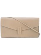 Valextra - Envelope Clutch - Women - Calf Leather - One Size, Nude/neutrals, Calf Leather