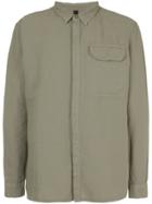 Marni Check Wrinkled Shirt - White