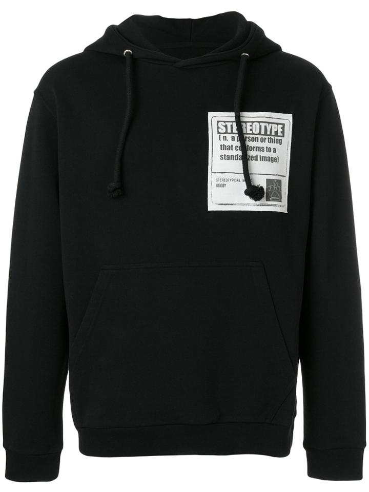 Maison Margiela Stereotype Hoodie - Black