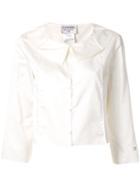 Chanel Pre-owned Peter Pan Collared Blouse - White