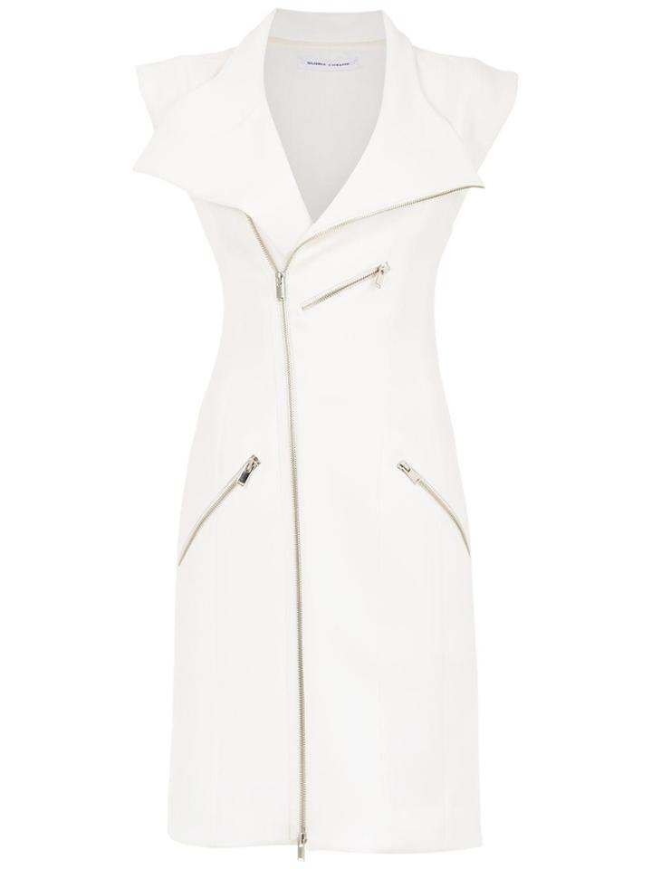 Gloria Coelho Perfecto Crepe Dress - White