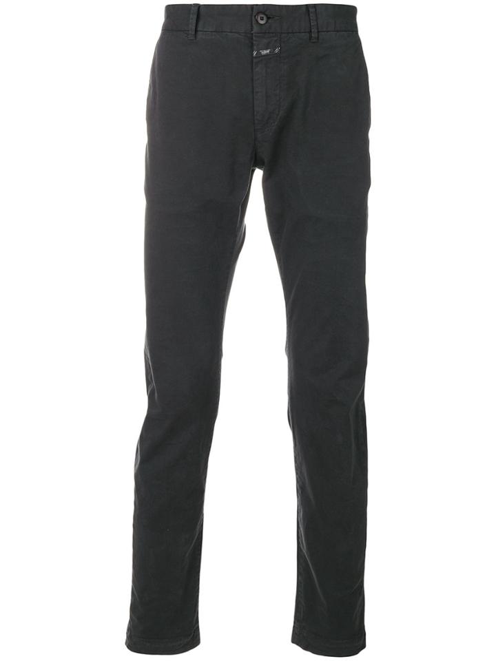 Closed Skinny Chino Trousers - Grey