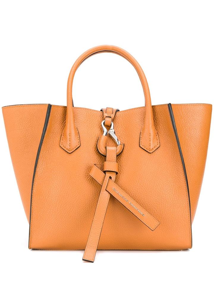 Ermanno Scervino Front Clasp Tote Bag - Brown