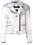 Golden Goose Deluxe Brand 'chiodo' Metallic Jacket