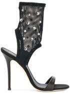 Giuseppe Zanotti Design Mesh Sandals - Black