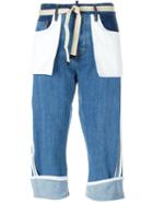 Dsquared2 'kawaii' Pocket Design Jeans, Women's, Size: 40, Blue, Cotton/spandex/elastane