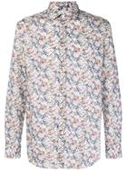 Paul Smith Floral Classic Shirt - White