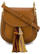 Chloé Small 'hudson' Shoulder Bag, Women's, Brown, Calf Leather/suede