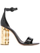 Salvatore Ferragamo Block-heel Sandals - Black