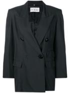 Gianfranco Ferre Pre-owned 1980's Peaked Lapels Blazer - Black