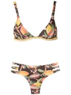 Brigitte Cacau Print Bikini Set - Multicolour