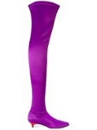 Gia Couture Boom Boots - Pink & Purple