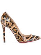A.n.g.e.l.o. Vintage Cult Leopard Print Scarpins - Nude & Neutrals