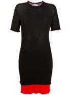 Paco Rabanne Colour Block Dress, Women's, Size: Small, Black, Viscose/polyamide/spandex/elastane/polyester