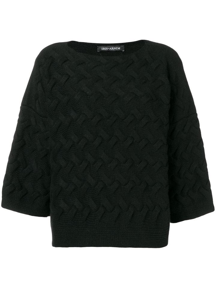 Iris Von Arnim Arctic Sweater - Black