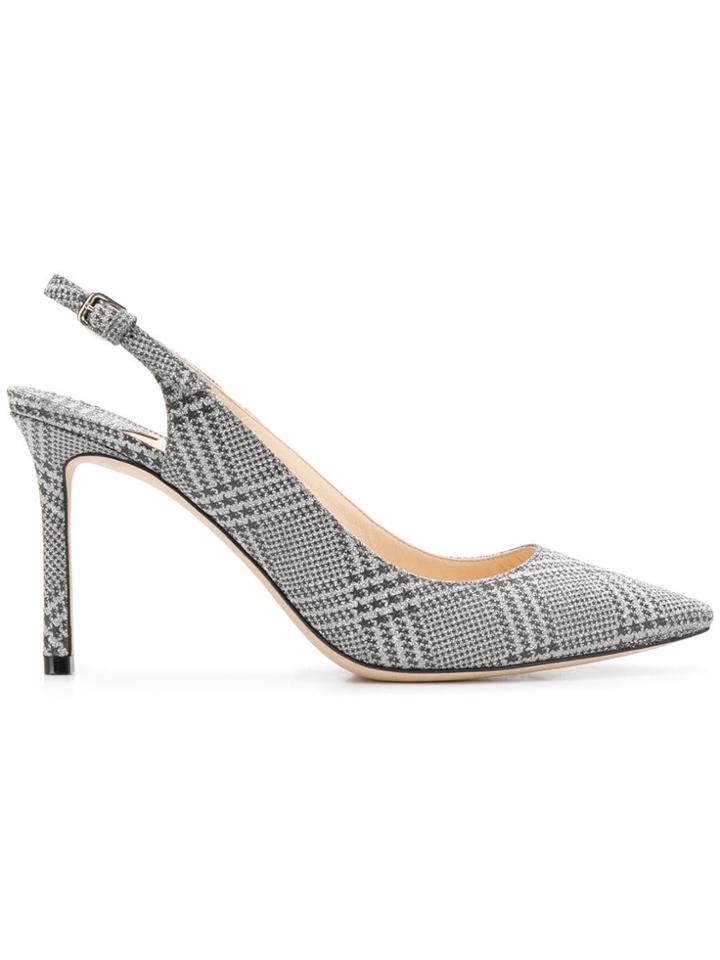 Jimmy Choo Erin 85 Pumps - Silver