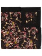 Dior Homme - Kaleidoscope Floral Scarf - Men - Silk/cotton - One Size, Black, Silk/cotton
