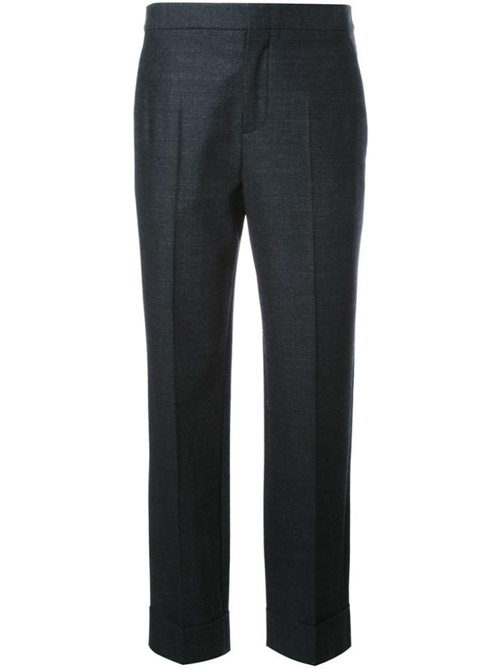Maison Margiela Slim Fit Tailored Trousers - Grey