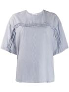 Zucca Striped Blouse - Blue
