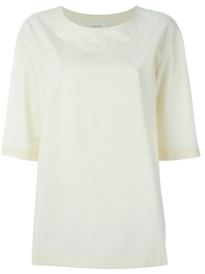 Lemaire Half Sleeve Boxy Top