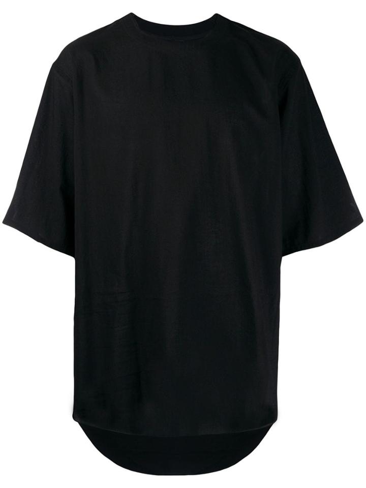 Y-3 Hi-low Hem T-shirt - Black