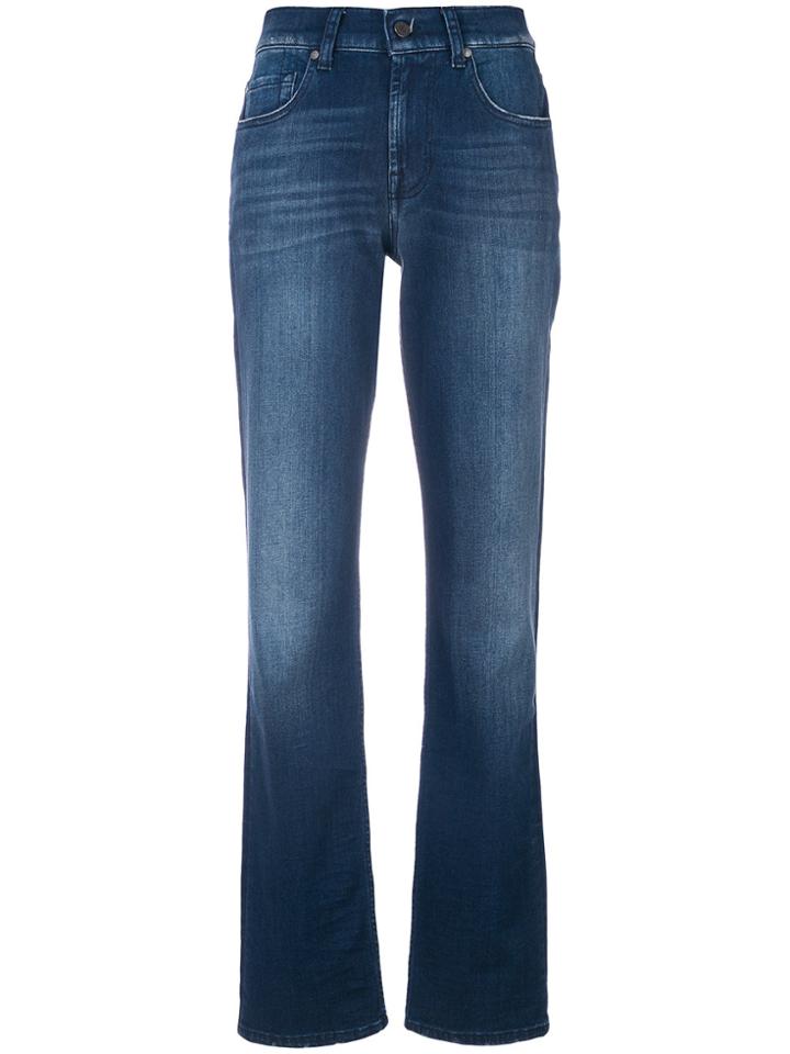7 For All Mankind Stretchy Bootcut Jeans - Blue