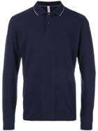Sun 68 Fitted Polo Top - Blue