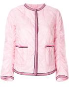 Ermanno Scervino Slim-fit Quilted Jacket - Pink