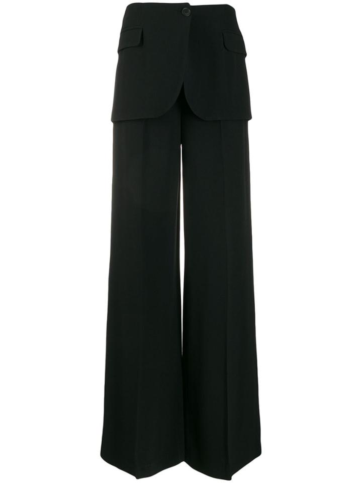 Vivetta Deconstructed Tailored Trousers - Black