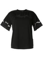 3.1 Phillip Lim Lace Insert T-shirt - Black