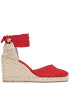 Castañer Wedge Heel Espadrilles - Red