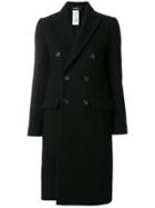 Dsquared2 Classic Double-breasted Coat - Black