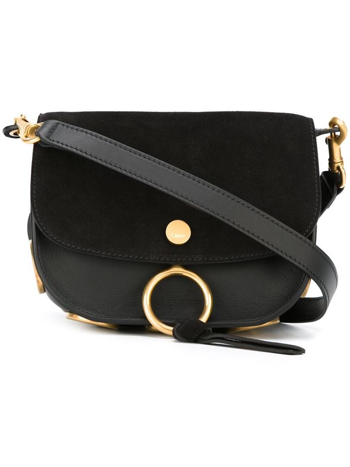 Chloé 'kurtis' Shoulder Bag, Women's, Black