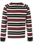 Moncler Grenoble Contrast Stripe Sweater - Multicolour