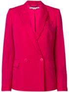 Stella Mccartney Fitted Double-breasted Blazer - Pink & Purple