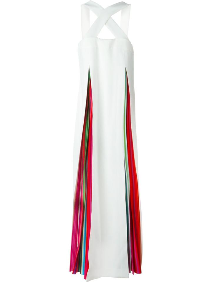 Mary Katrantzou Amsonia Gown - White