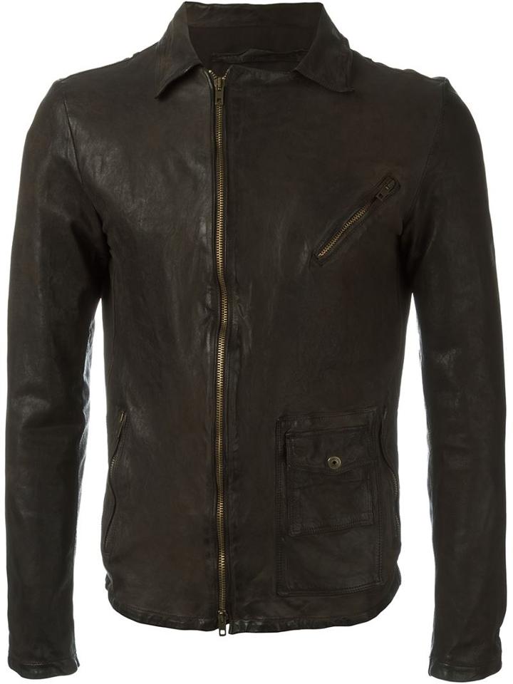 Salvatore Santoro Off-centre Zipped Jacket