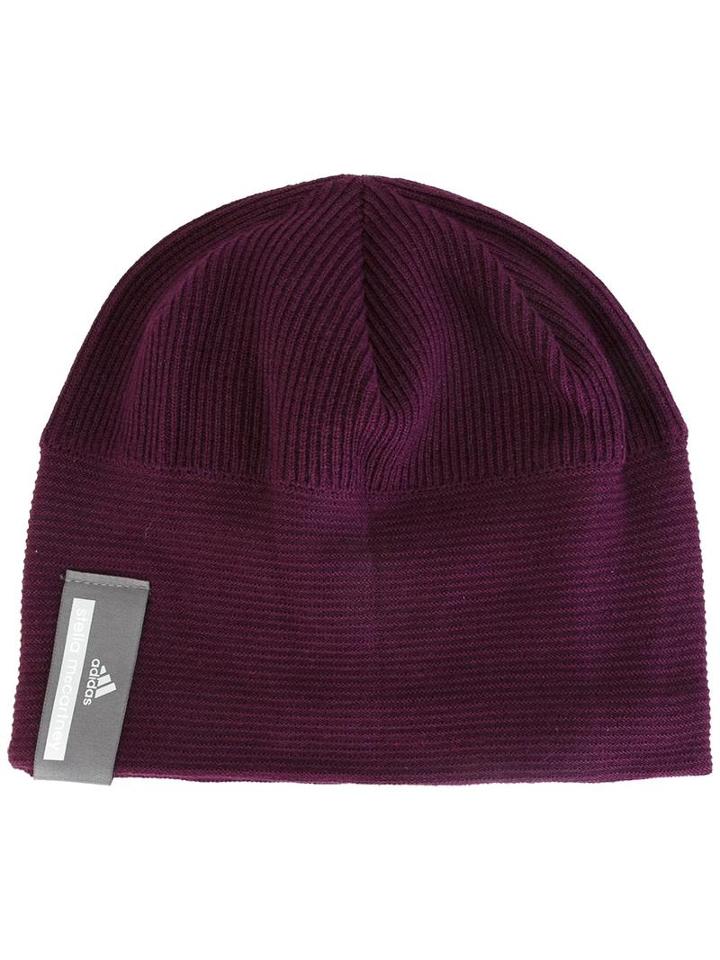 Adidas By Stella Mccartney 'run' Beanie, Women's, Pink/purple, Polyester/viscose/spandex/elastane