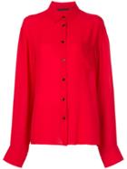 Haider Ackermann Classic Buttoned Shirt - Red