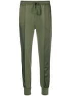 Andrea Ya'aqov Drawstring Jogging Pants - Green