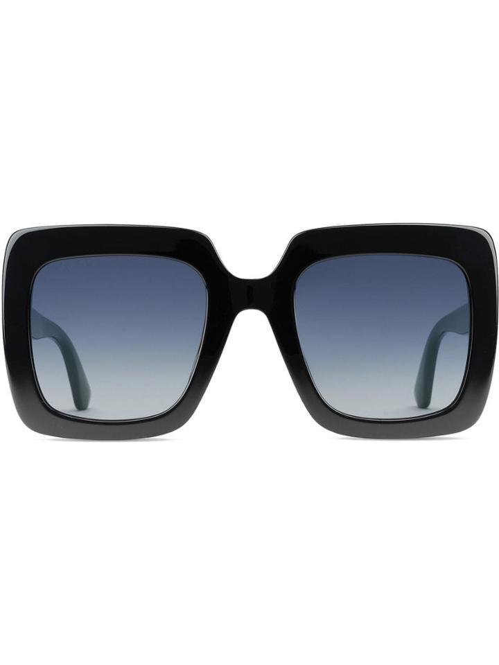 Gucci Eyewear Square-frame Acetate Sunglasses - Black