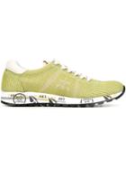 Premiata Lucy Sneakers, Women's, Size: 39, Green, Leather/nylon/calf Leather/foam Rubber