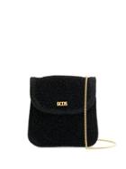 Gcds Sparkly Knit Mini Bag - Black