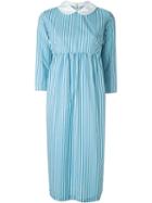 Comme Des Garçons Girl Peter Pan Collar Striped Dress