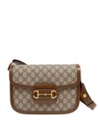 Gucci Small 1955 Horsebit Shoulder Bag - Brown