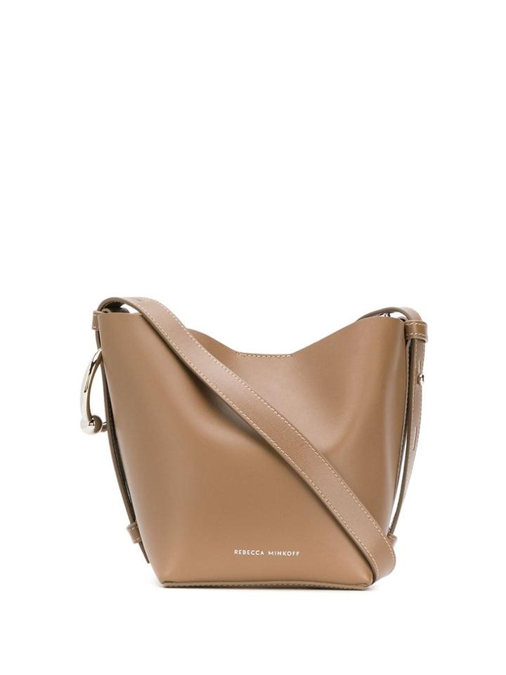 Rebecca Minkoff Mini Kate Bucket Bag - Neutrals
