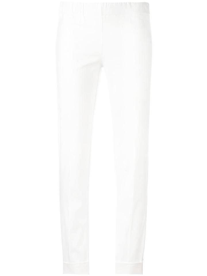 P.a.r.o.s.h. - Candela Cropped Trousers - Women - Cotton/spandex/elastane - M, Women's, Red, Cotton/spandex/elastane